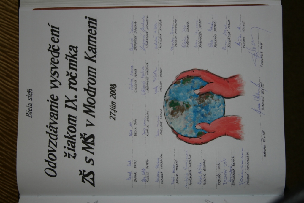 Fotogaléria Vysvedčenie ZŠ 2008 (6) Vysvedčenie ZŠ 2008